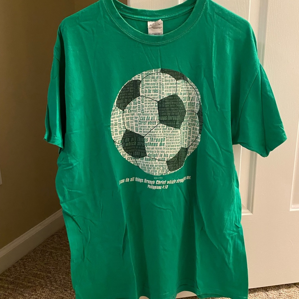 I Can Do All Things Soccer Tee